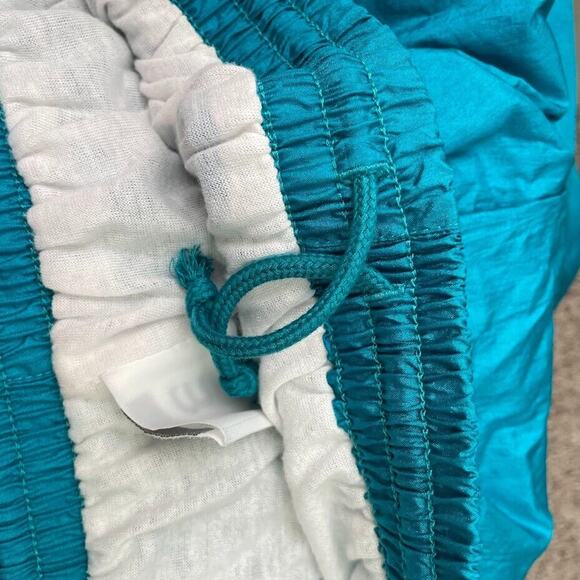 Vintgae Wilson Womens Size XL Turquoise Drawstring Nylon Wind Pants Athletic - Picture 7 of 14